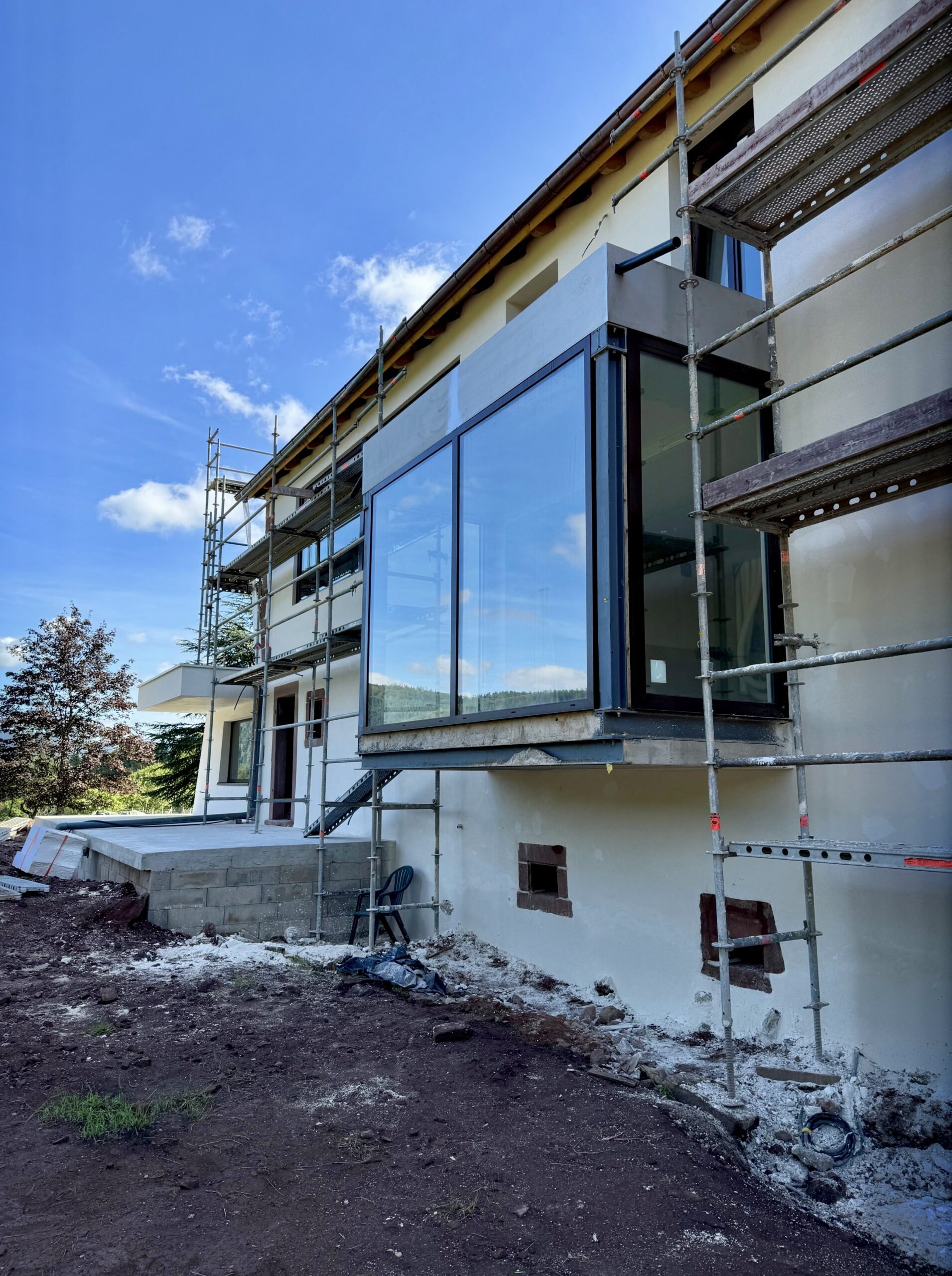 Reconversion d’une maison forestière en habitation sur les hauteurs de Schirmeck