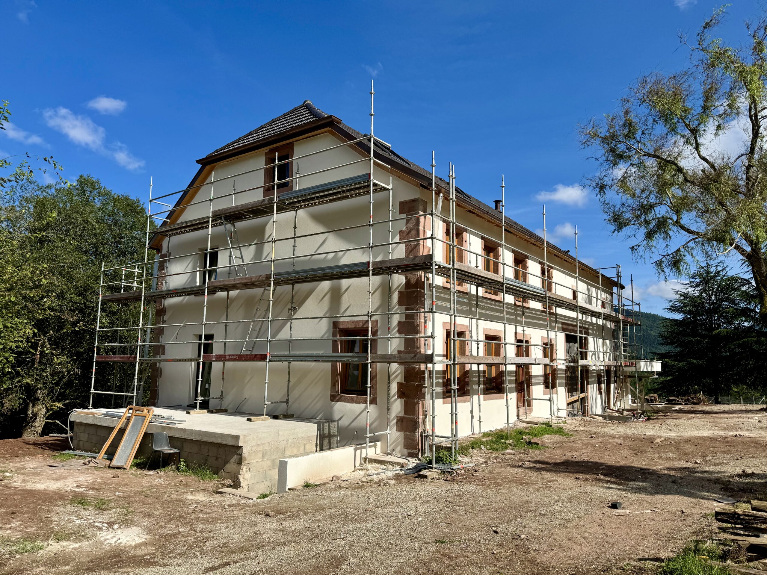 Reconversion d’une maison forestière en habitation sur les hauteurs de Schirmeck