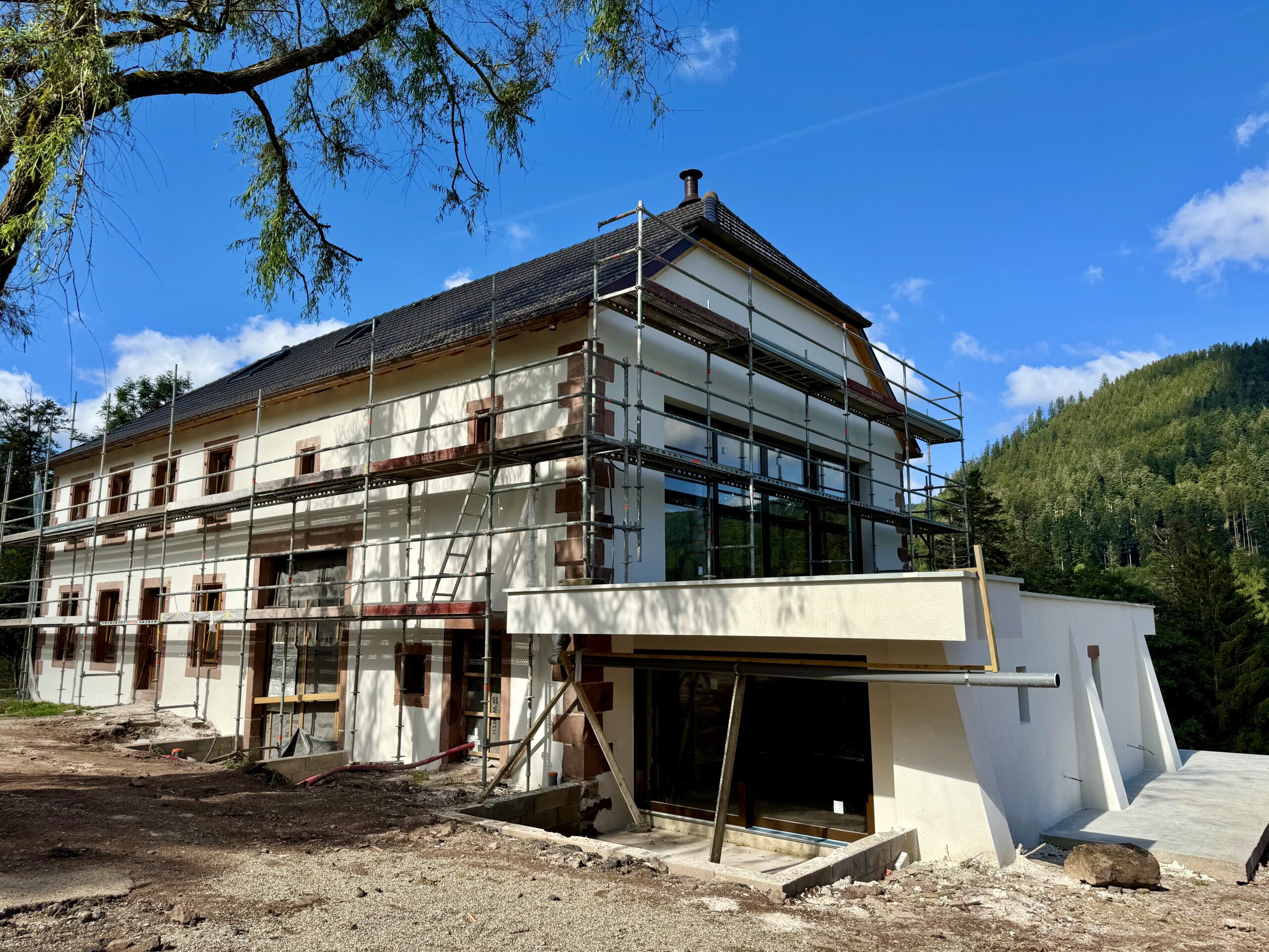 Reconversion d’une maison forestière en habitation sur les hauteurs de Schirmeck