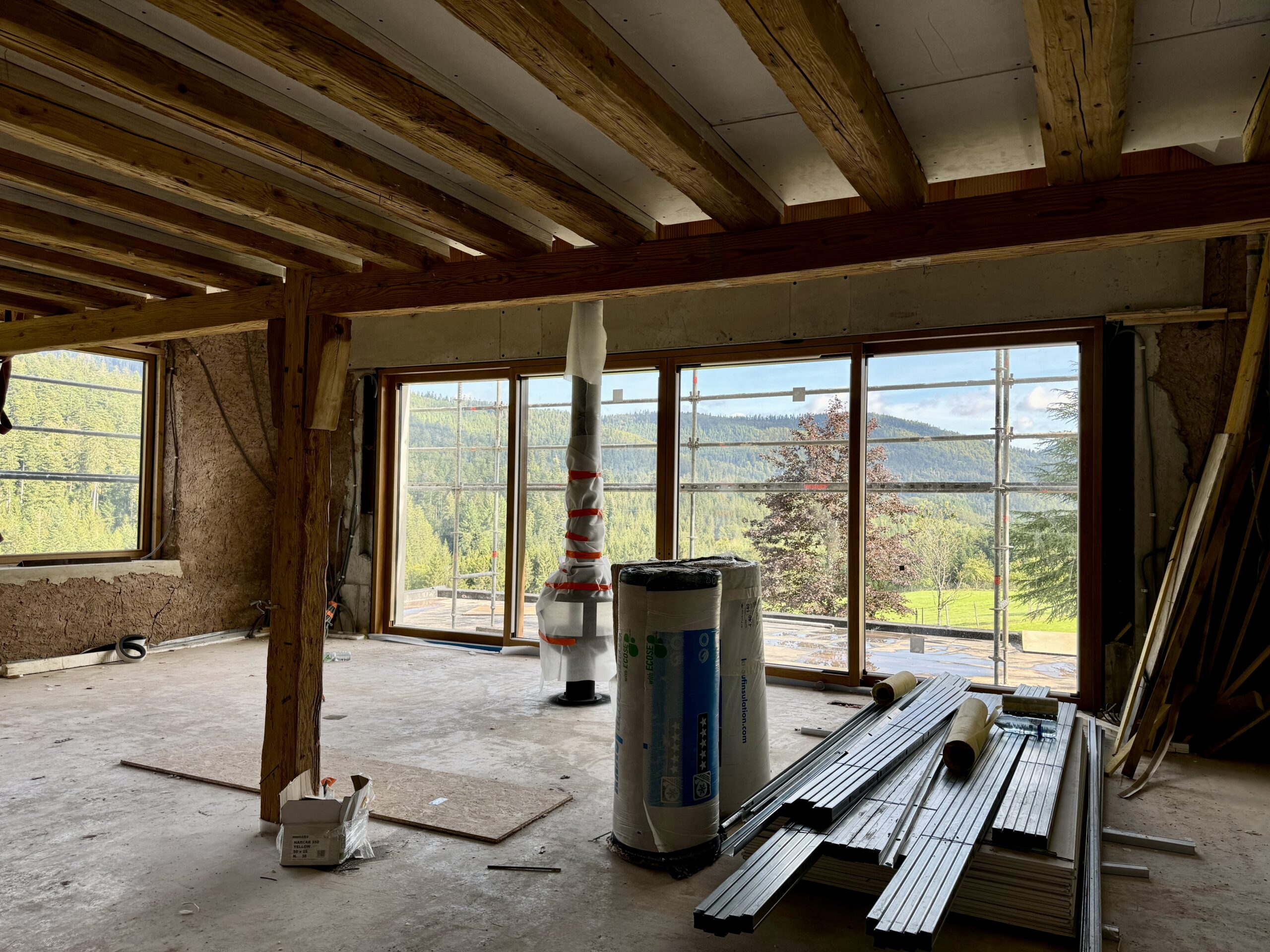 Reconversion d’une maison forestière en habitation sur les hauteurs de Schirmeck