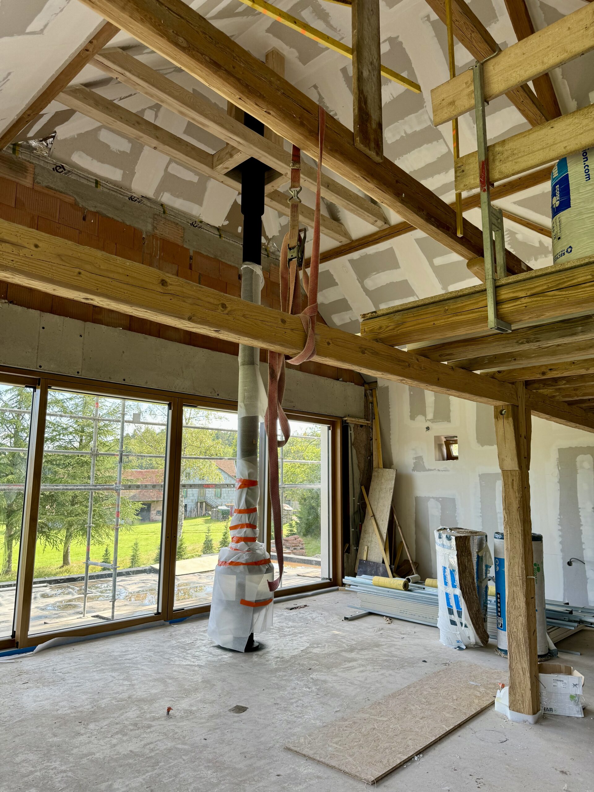 Reconversion d’une maison forestière en habitation sur les hauteurs de Schirmeck