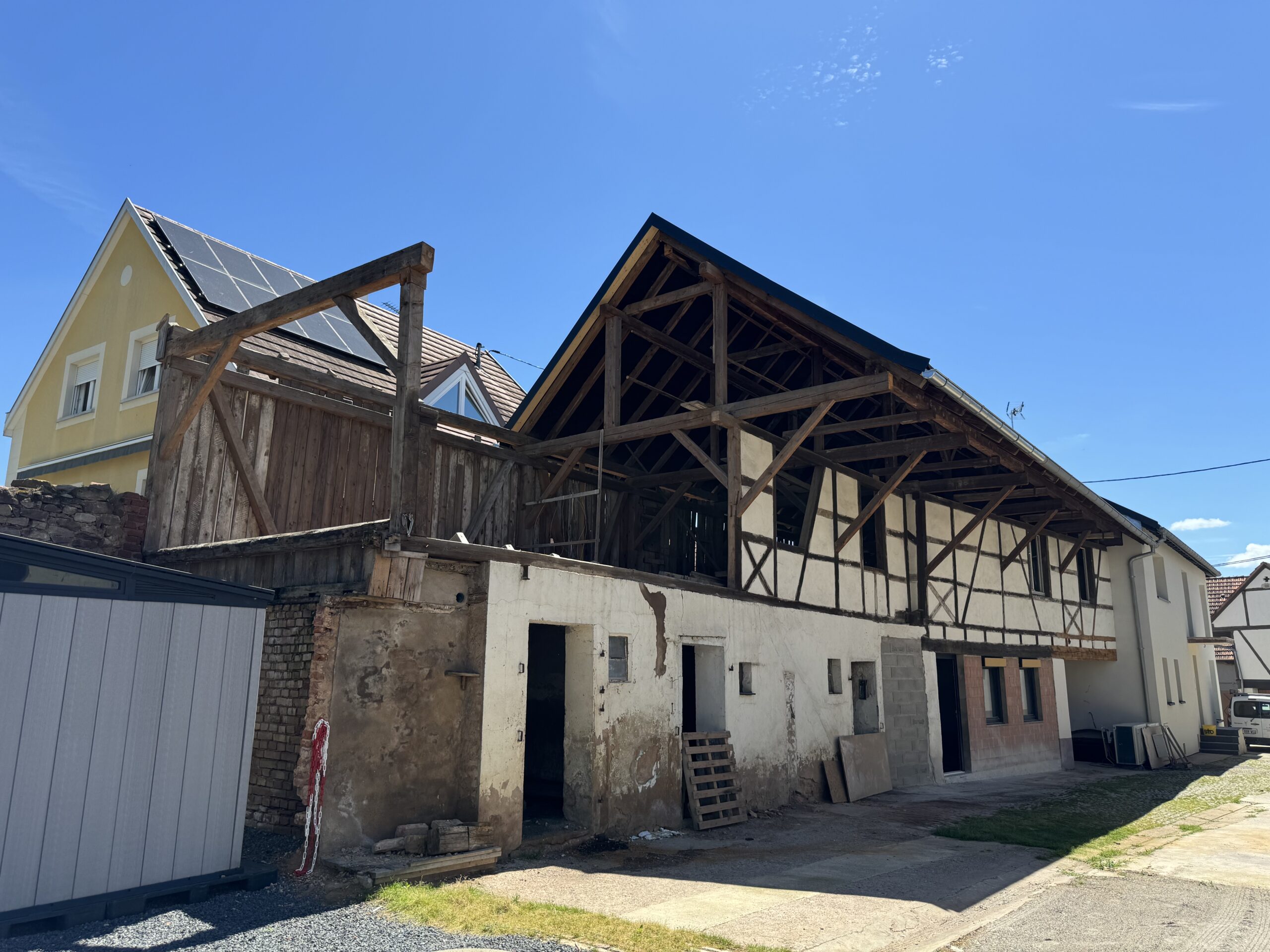 Réhabilitation et aménagement d’un grange à Griesheim-près-Molsheim